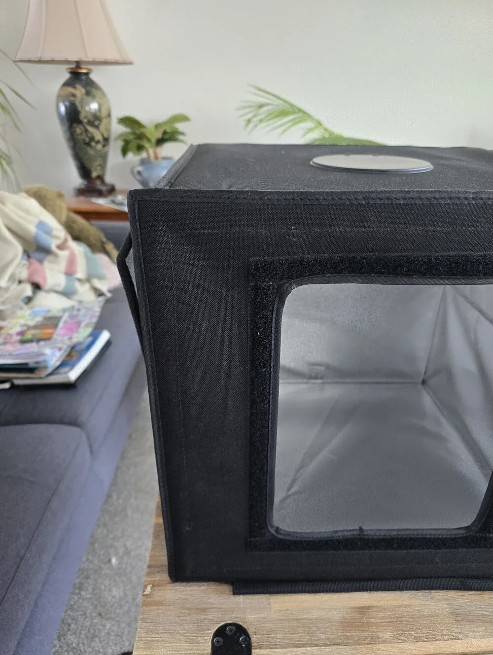 Black Photography Light Box - Portable Photo Studio